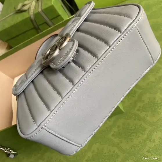 Hyperpeter Bag Mini GG GUCCI Handle Marmont Top 0624